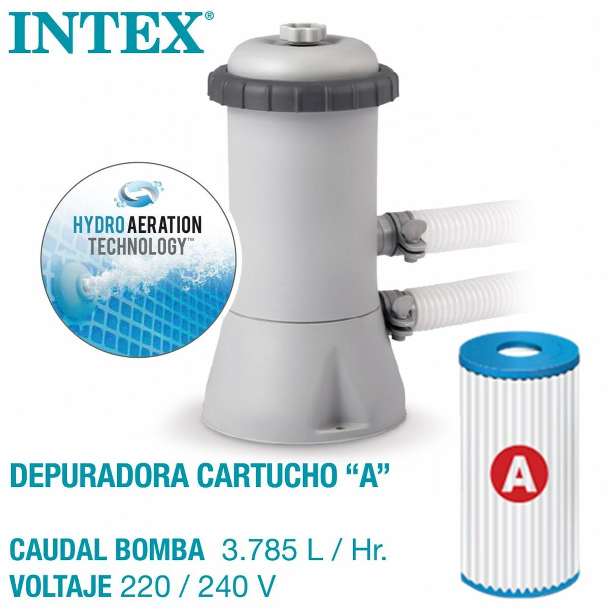 Removable pool Intex Baltik 457 x 122 x 457 cm